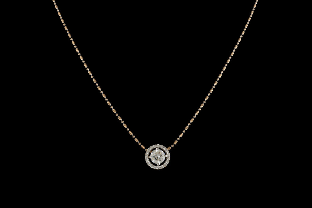 Classic Solitaire Necklace