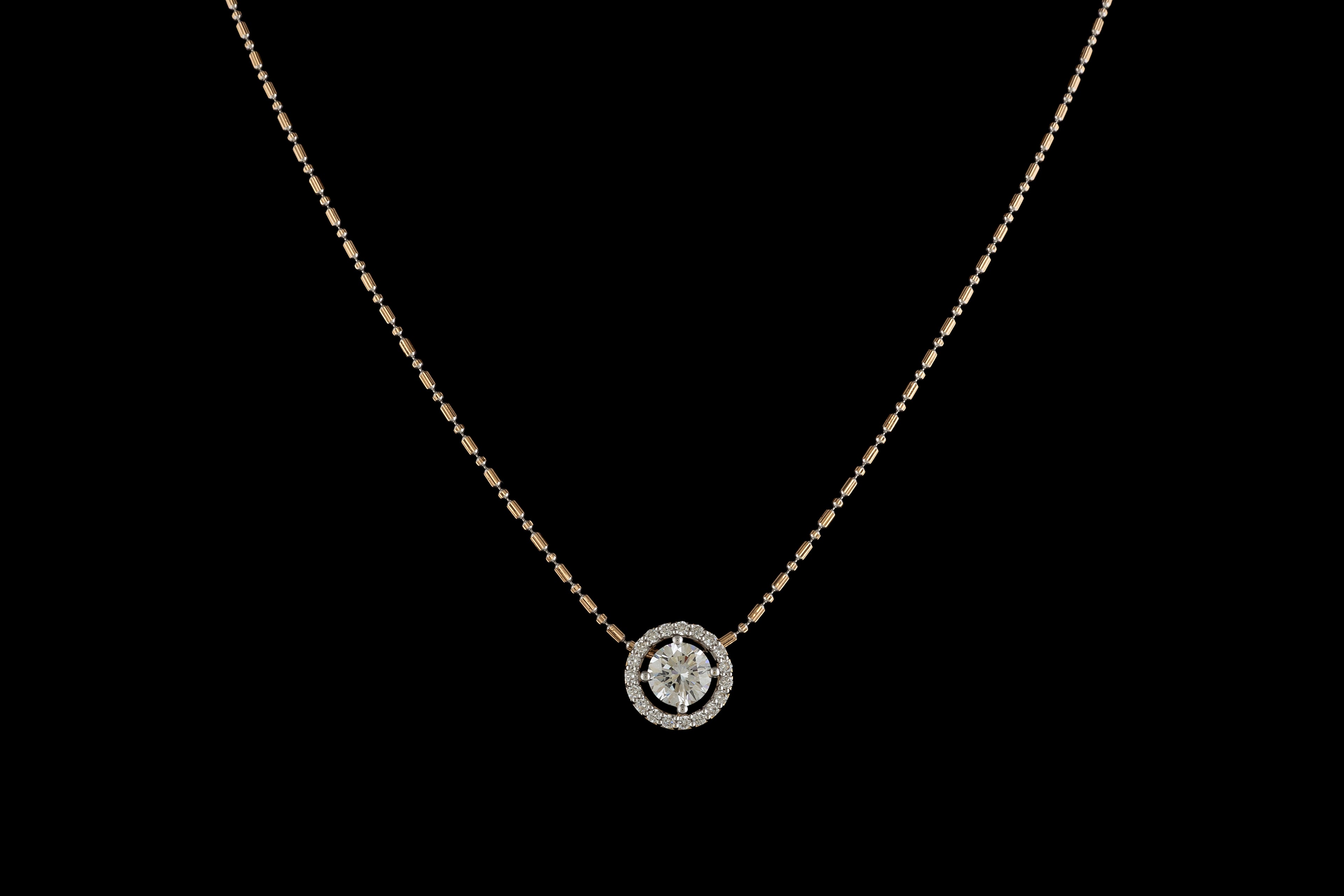Classic Solitaire Necklace