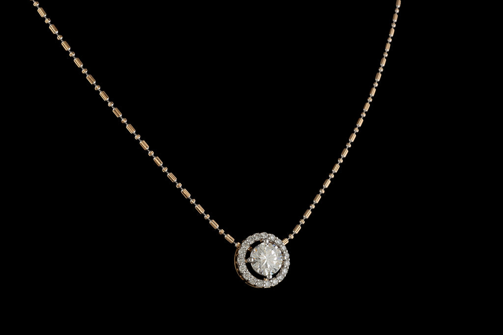Classic Solitaire Necklace