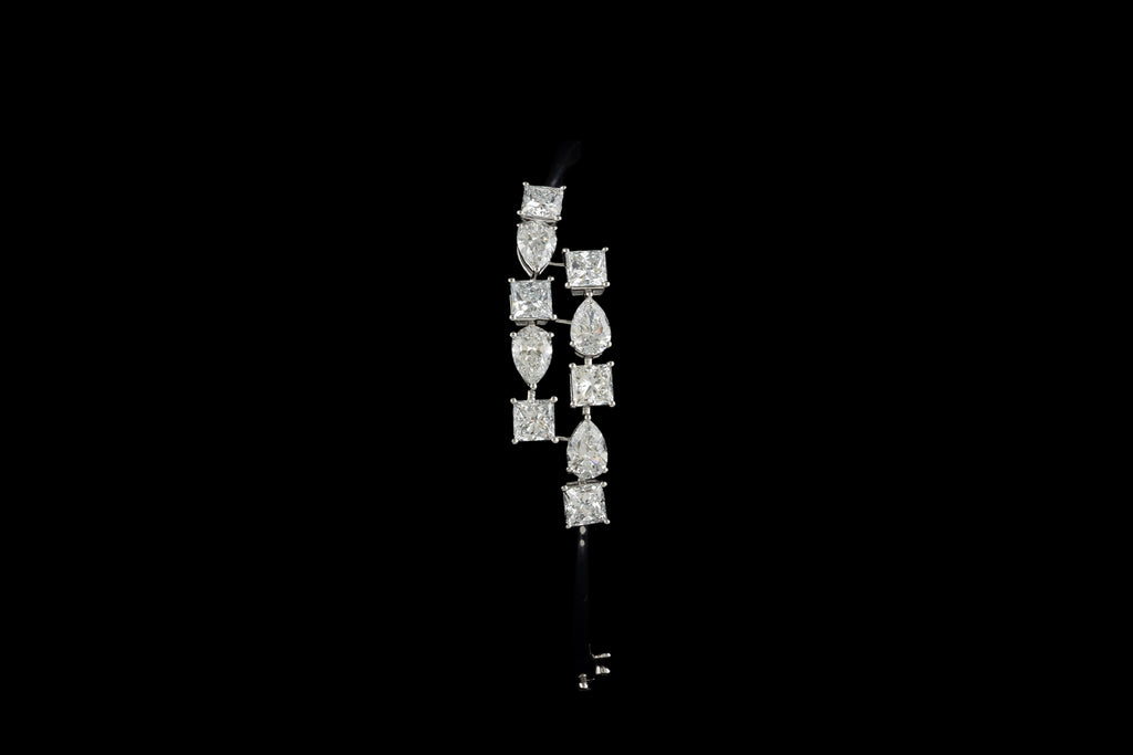 Mixed Cut Diamond Bracelet