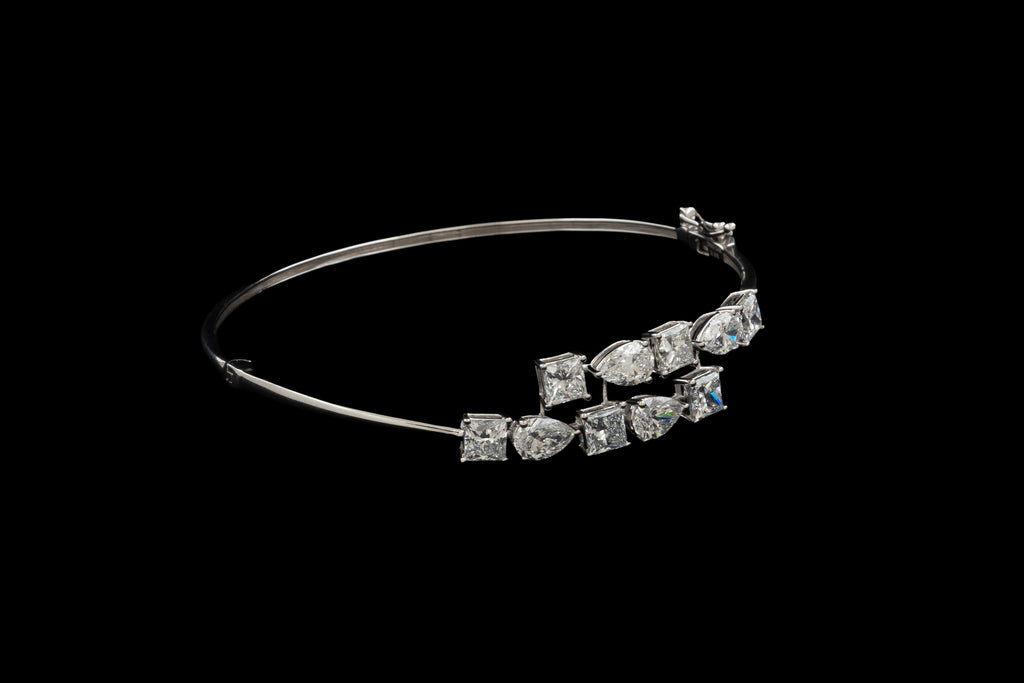 Mixed Cut Diamond Bracelet