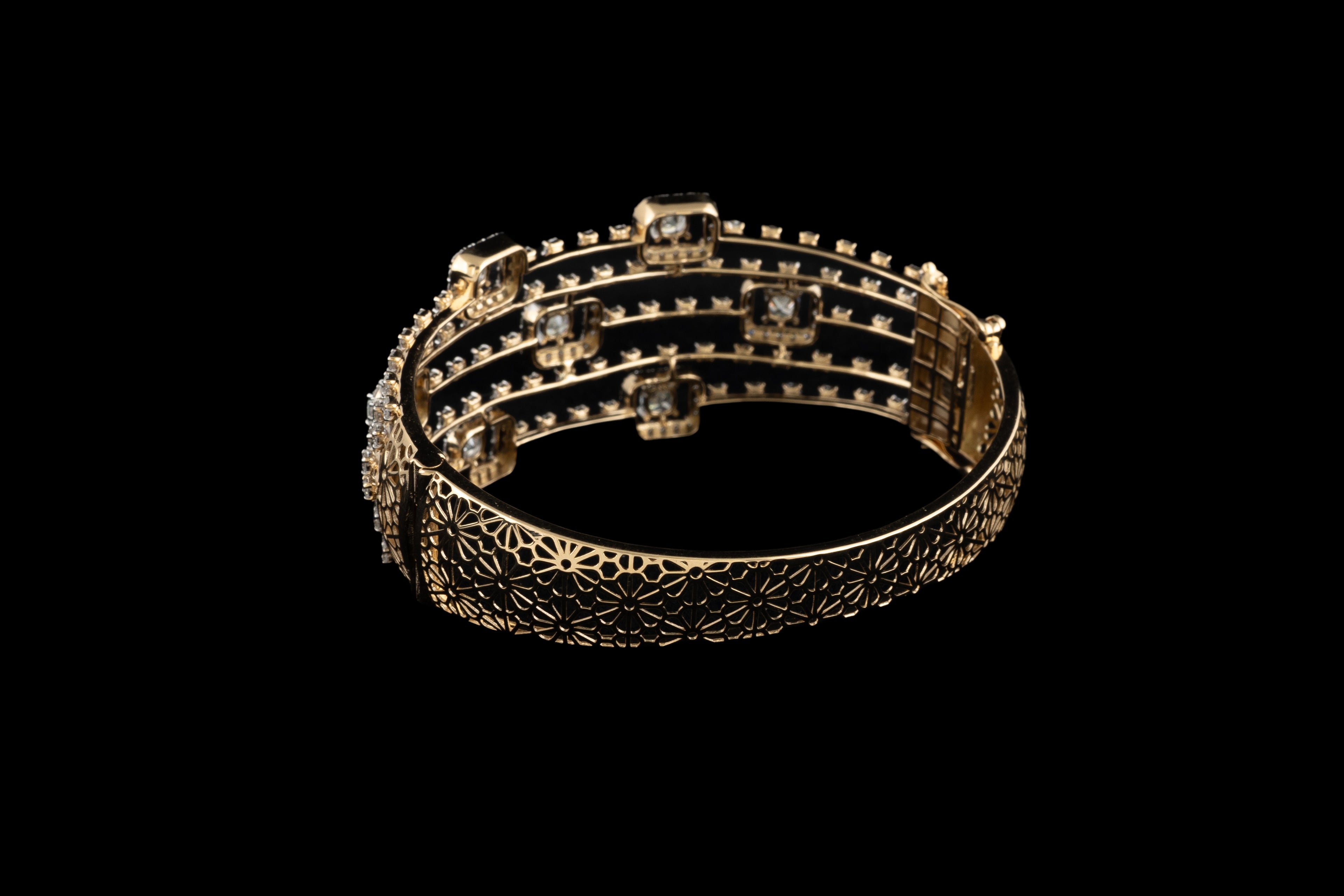 Princess Halo Diamond Bracelet
