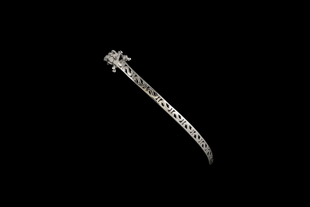 Floral Harmony Diamond Bracelet