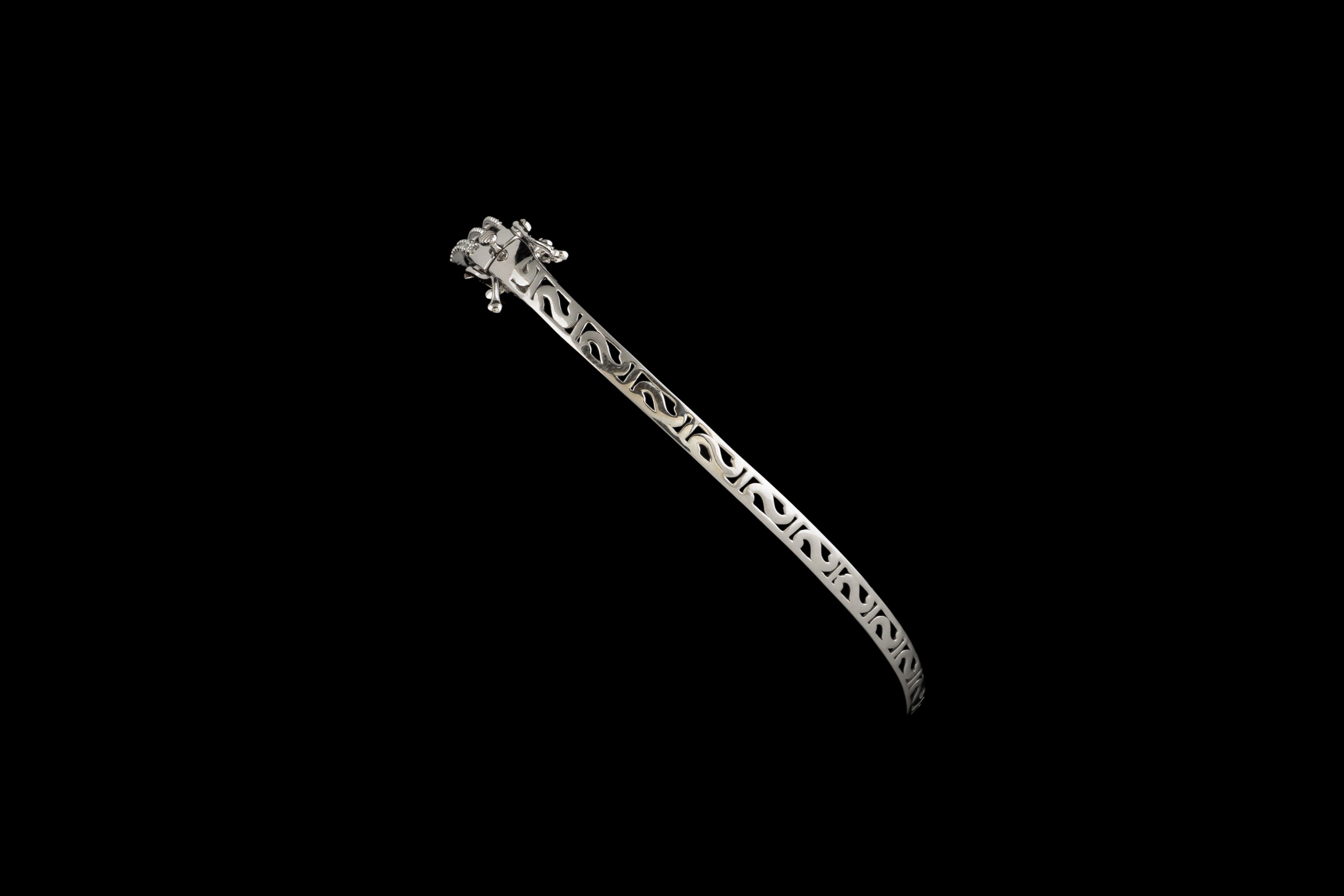 Floral Harmony Diamond Bracelet