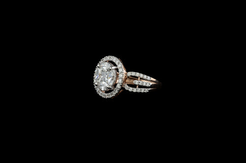 Aurora Cushion Ring