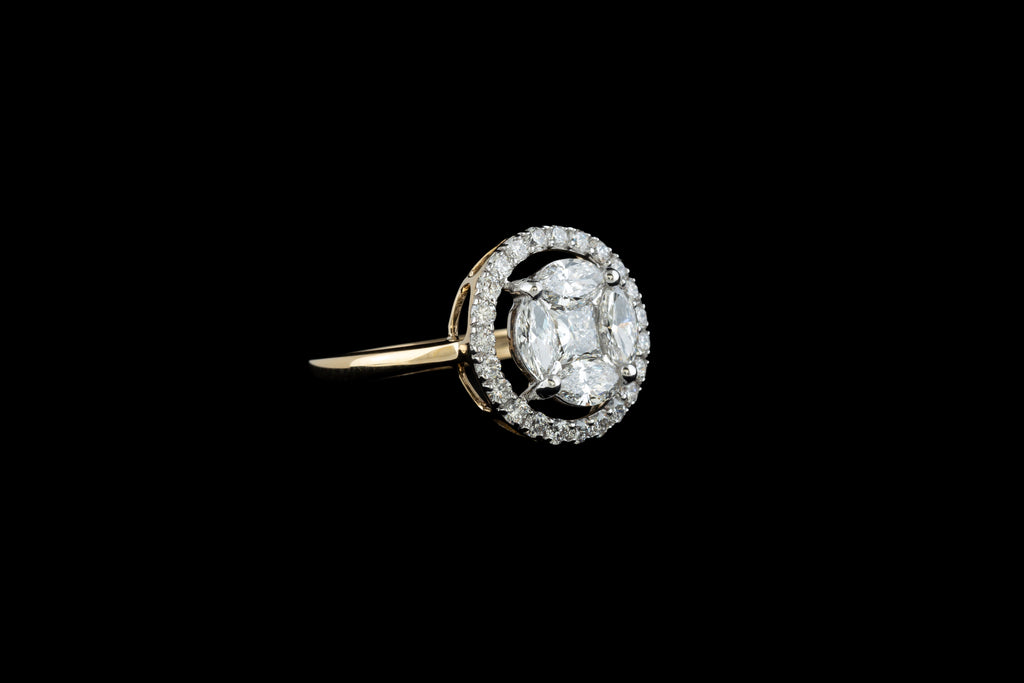 Radiant Crown Ring