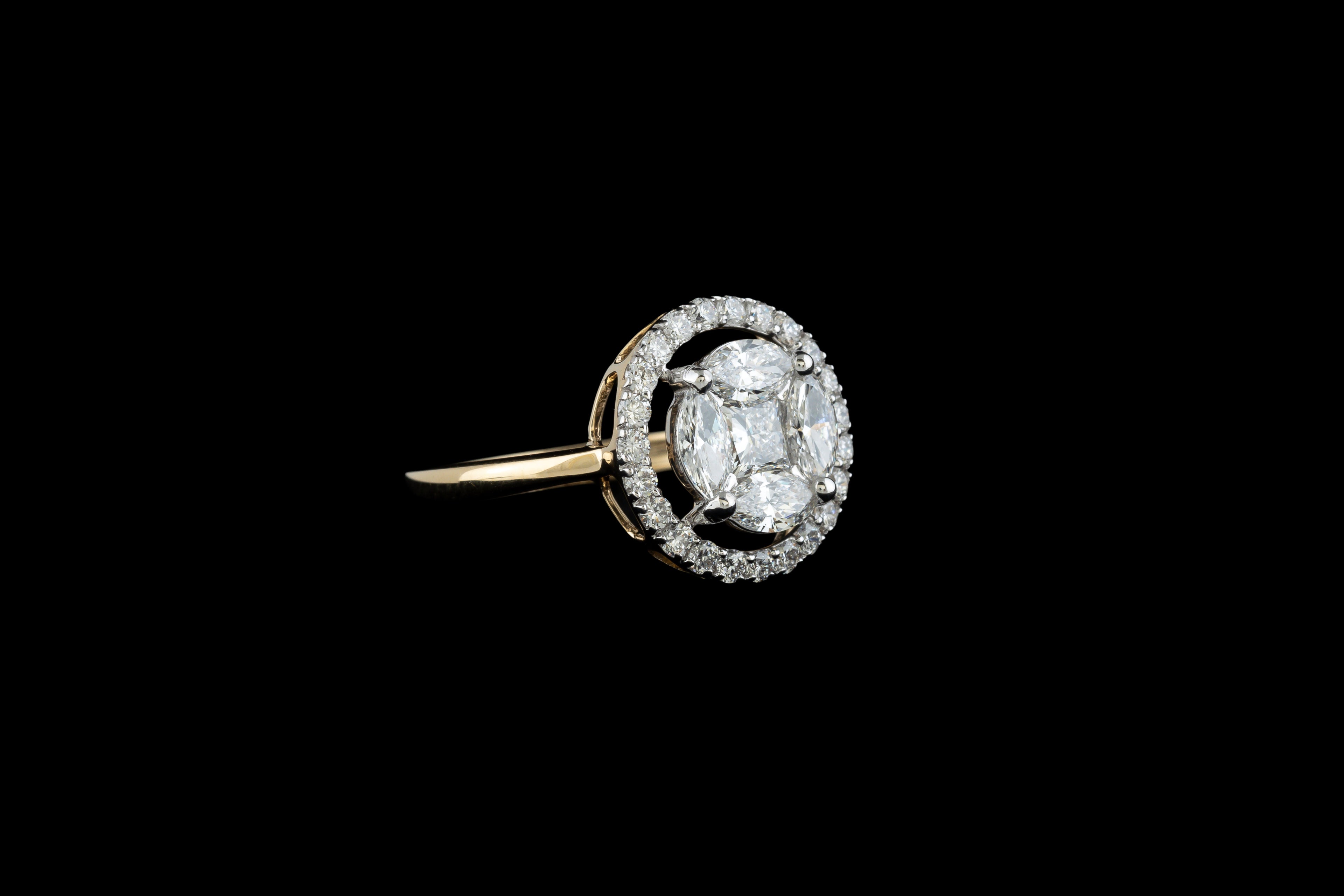 Radiant Crown Ring