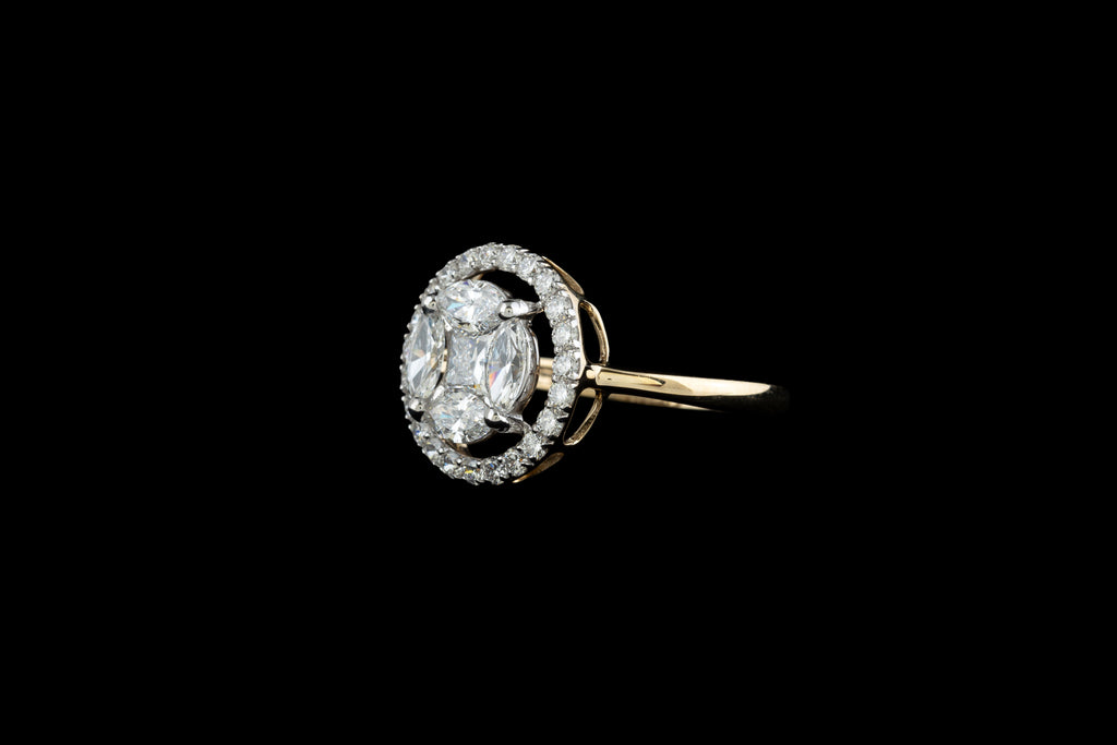 Radiant Crown Ring