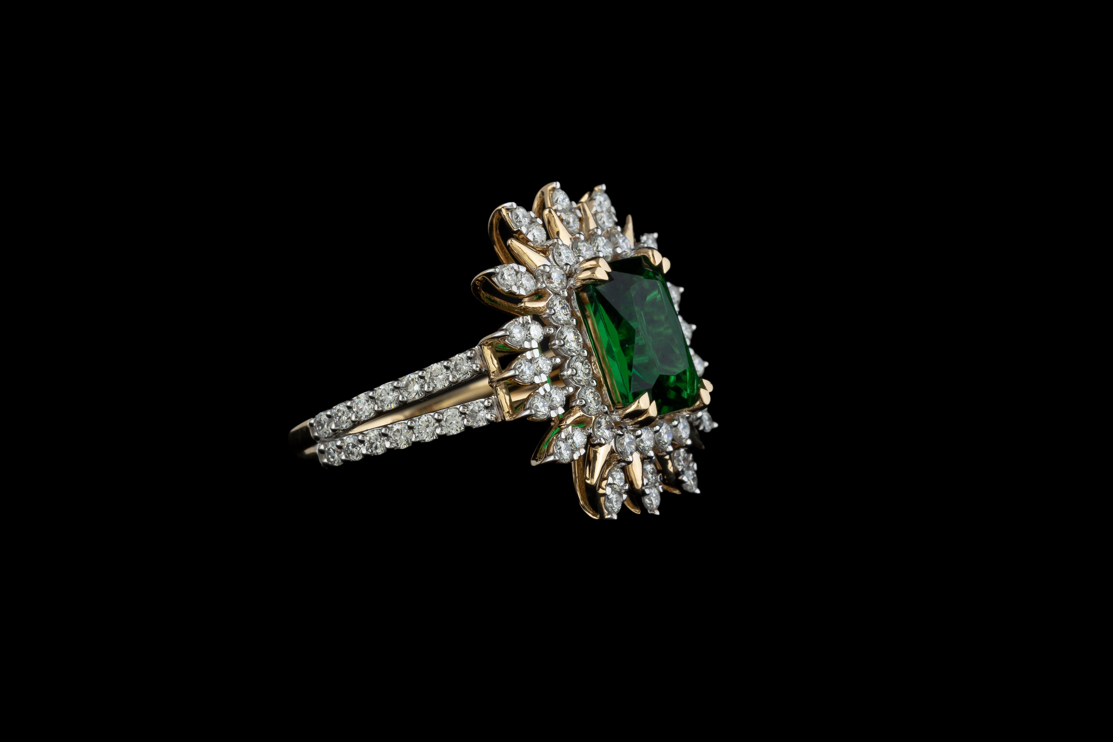 Emerald Eclipse Ring