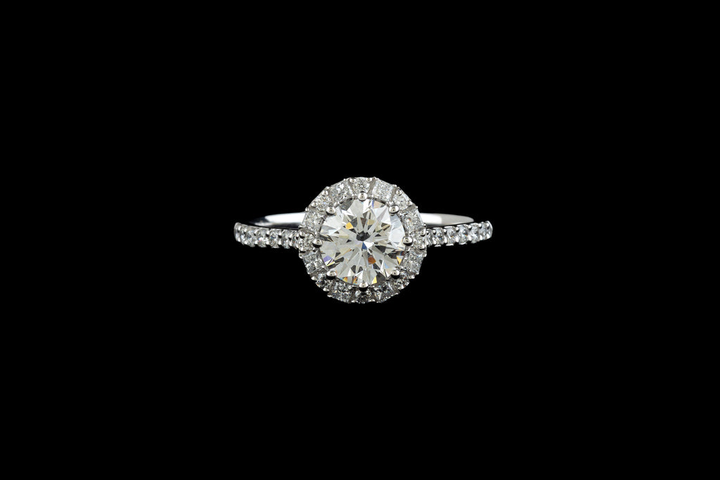 Celeste Halo Ring