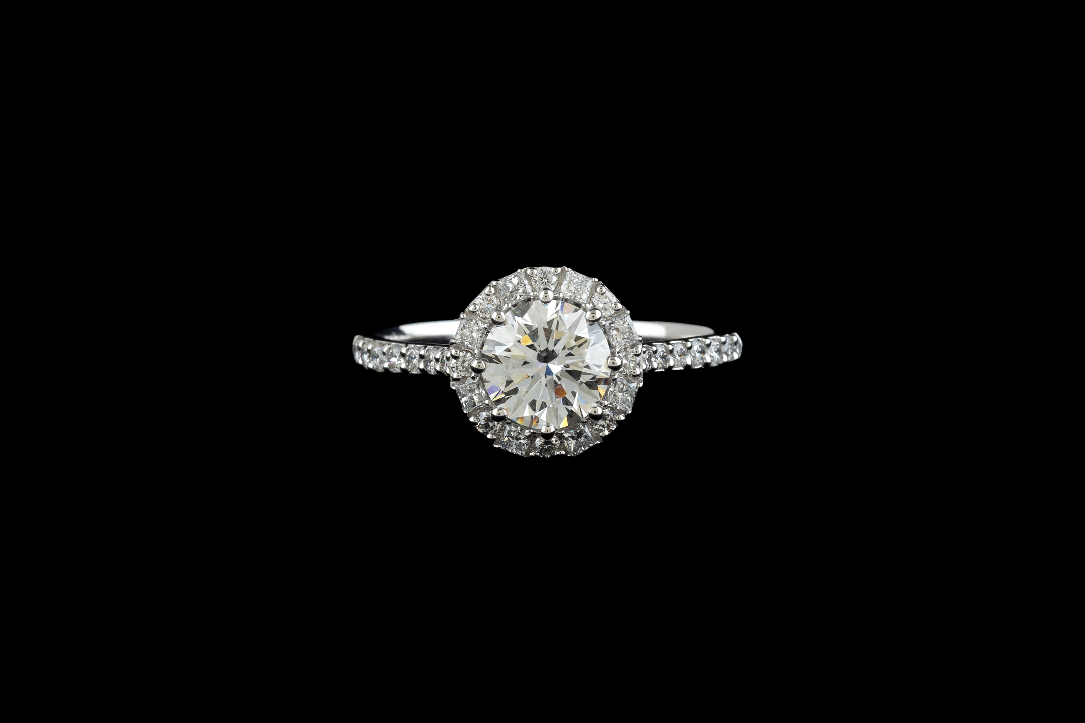 Celeste Halo Ring