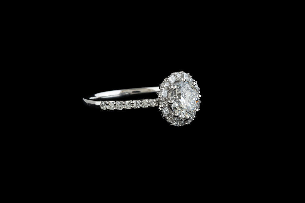Celeste Halo Ring