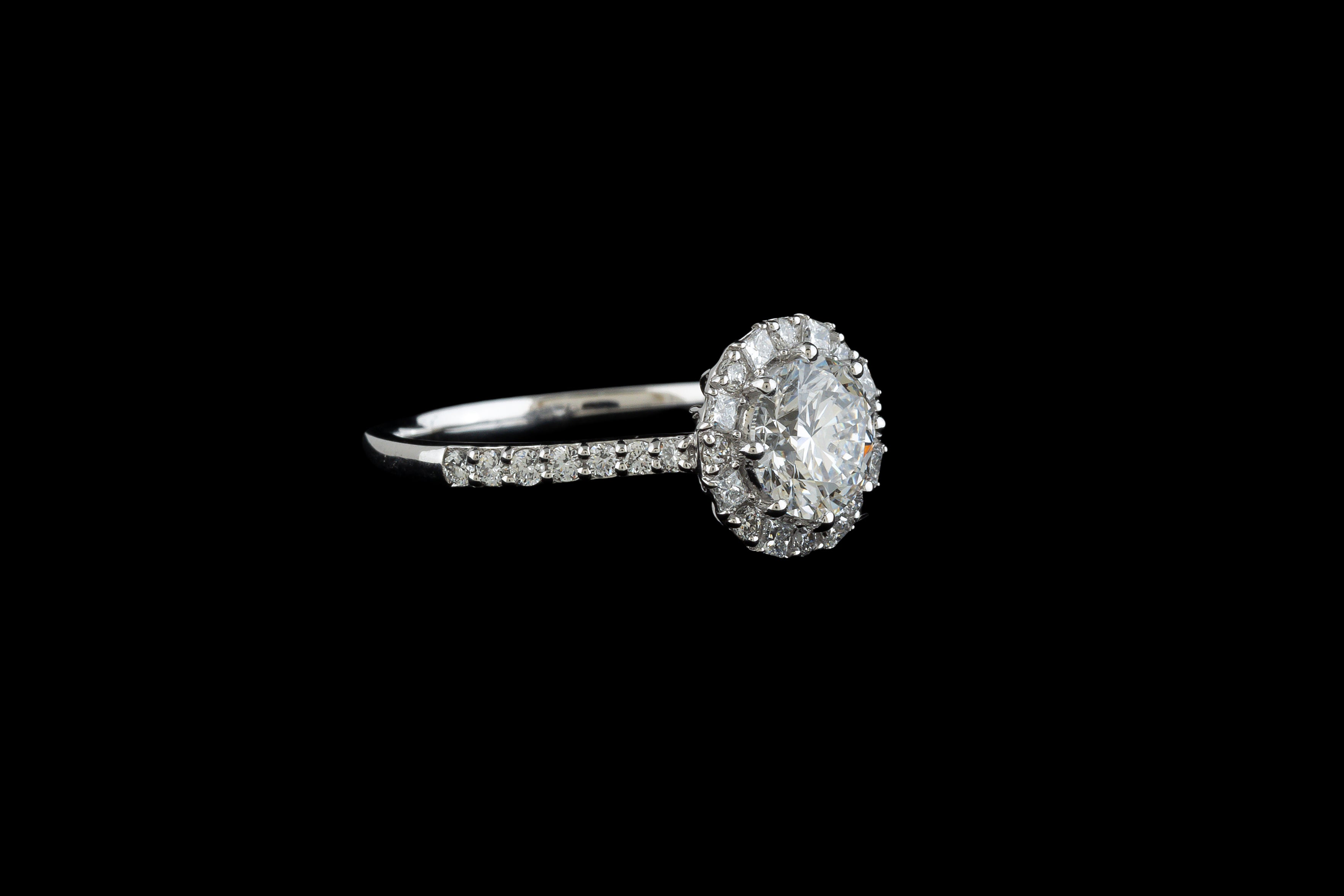 Celeste Halo Ring