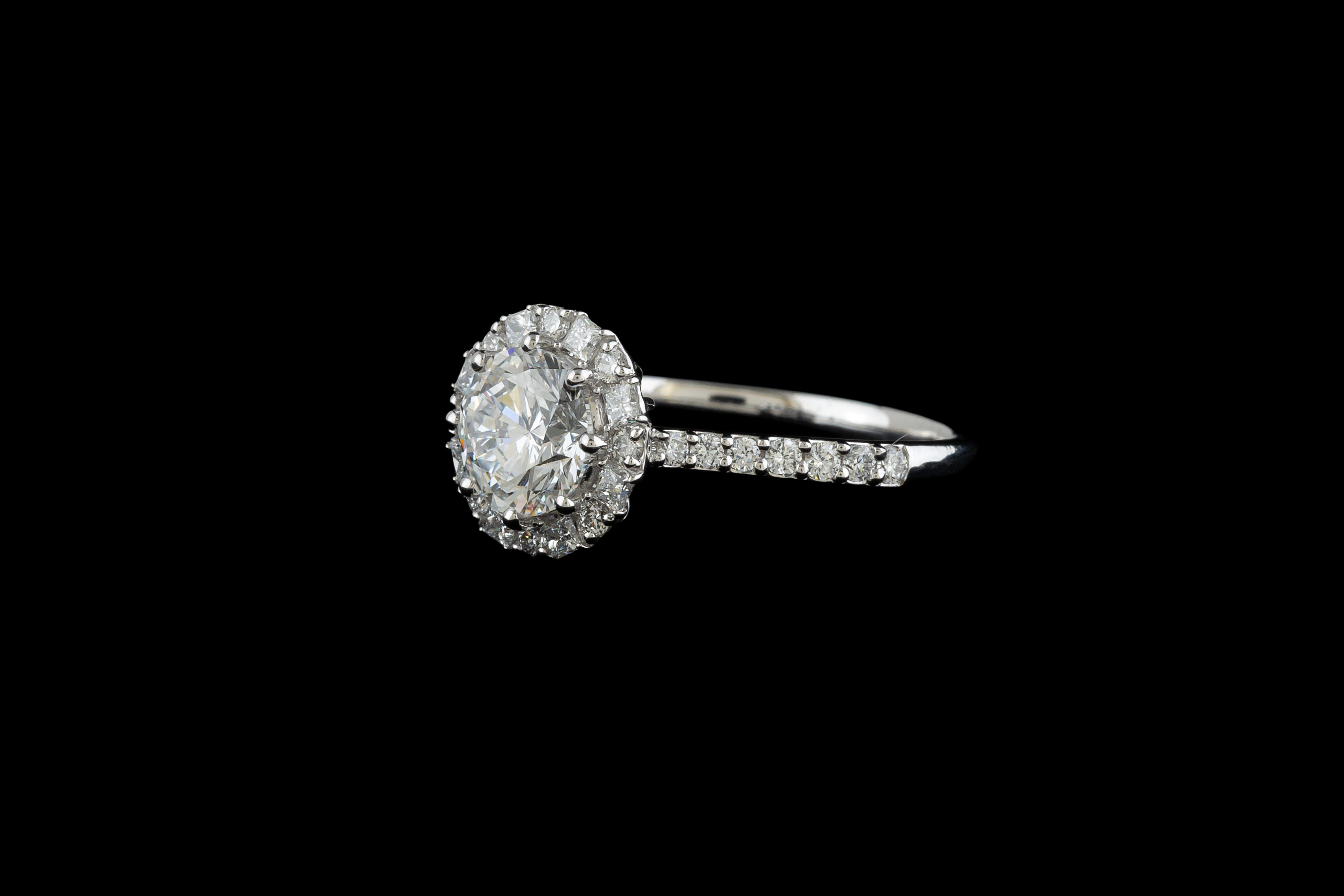 Celeste Halo Ring