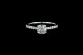 Cushion Solitaire Ring