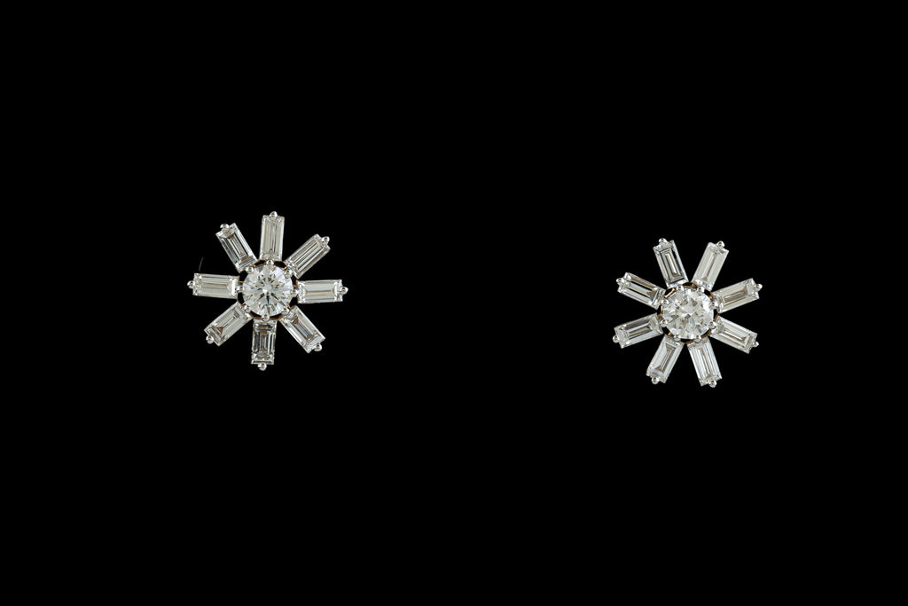 Floral Stud Earrings