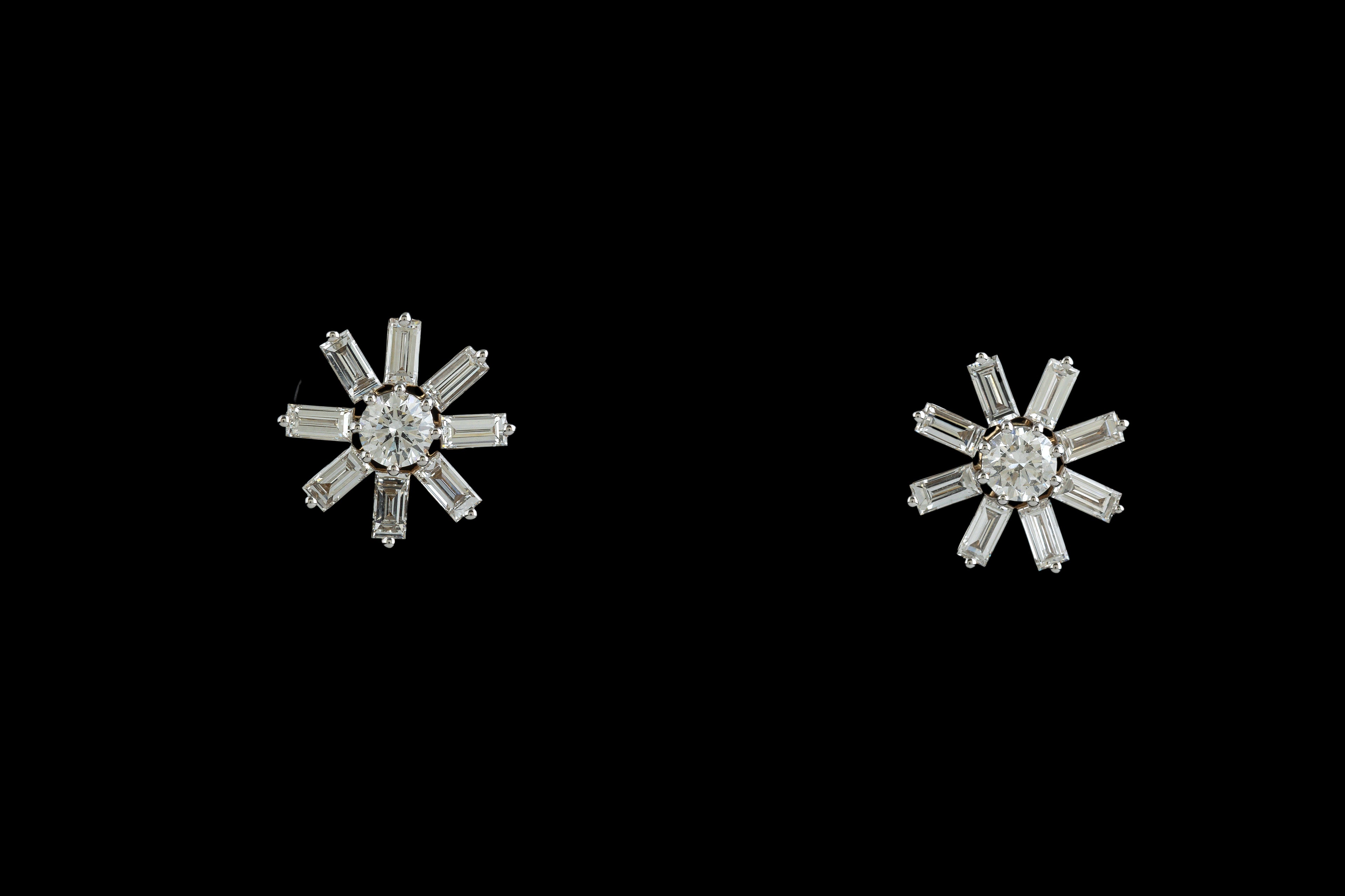 Floral Stud Earrings