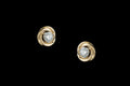 Aura Twist Stud Earrings