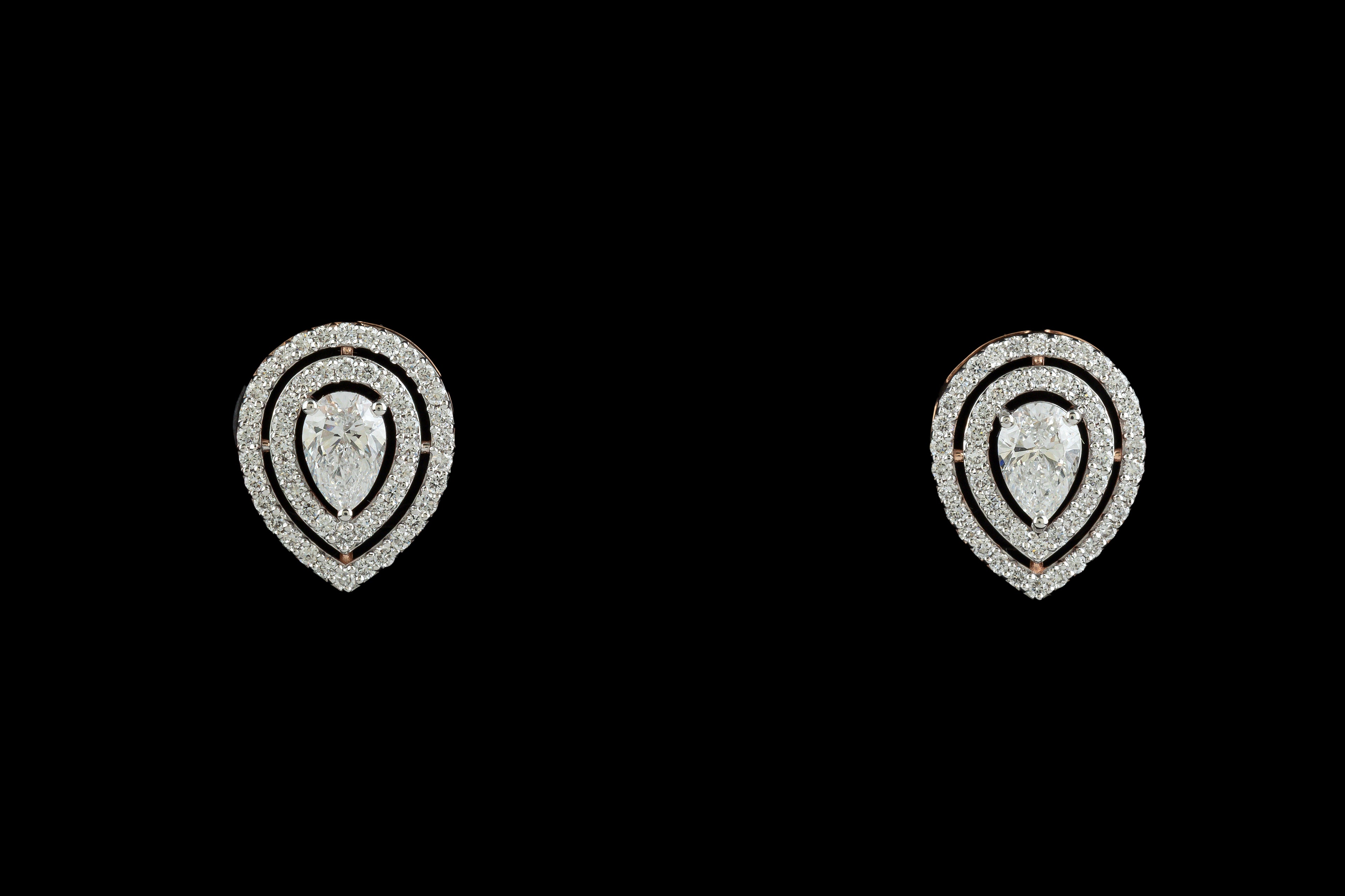 Celeste Drop Stud Earrings