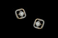 Orbit Glow Stud Earrings