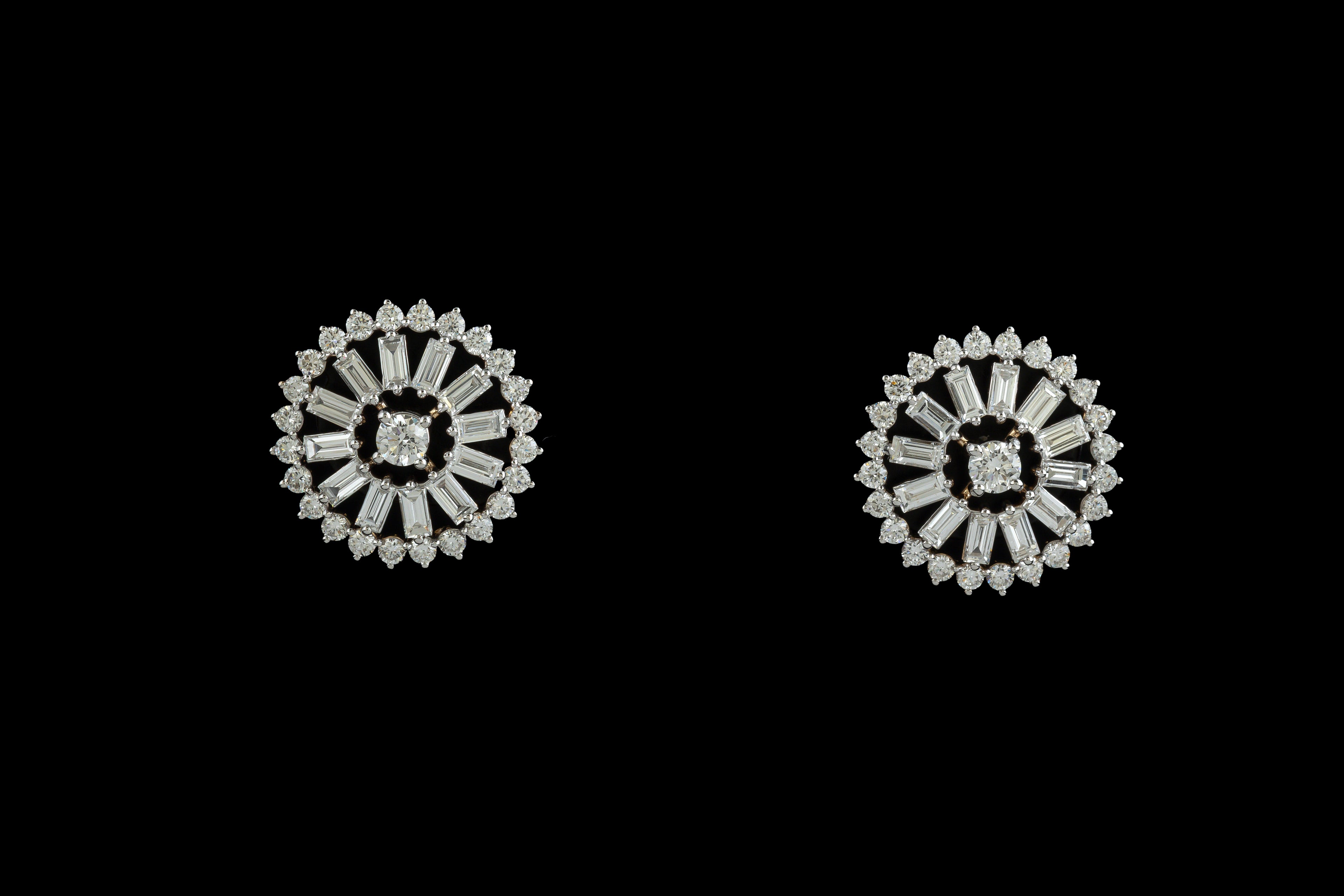 Radiant Bloom Stud Earrings